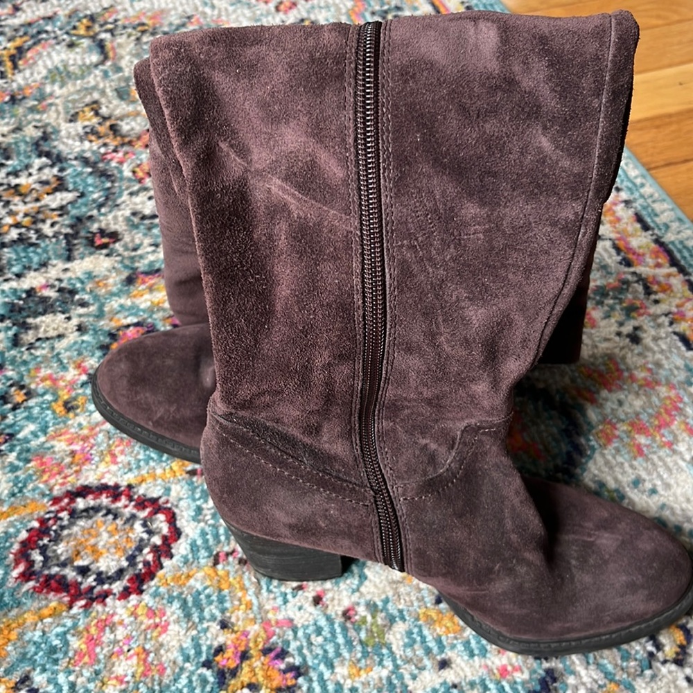 Vince Camuto over the knee genuine suede boots.